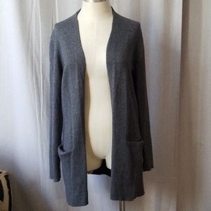 Old Navy dark gray long cardigan size medium
